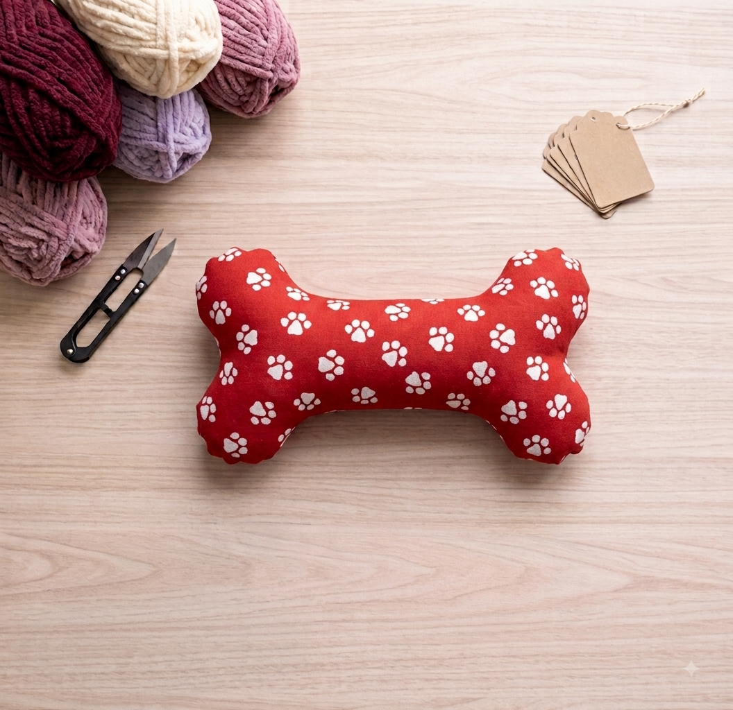 Squeaky Dog Bone