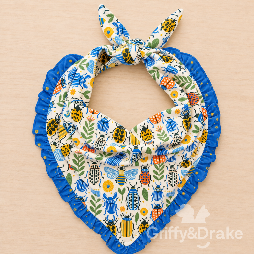 Buggin' Around Ruffle Bandana