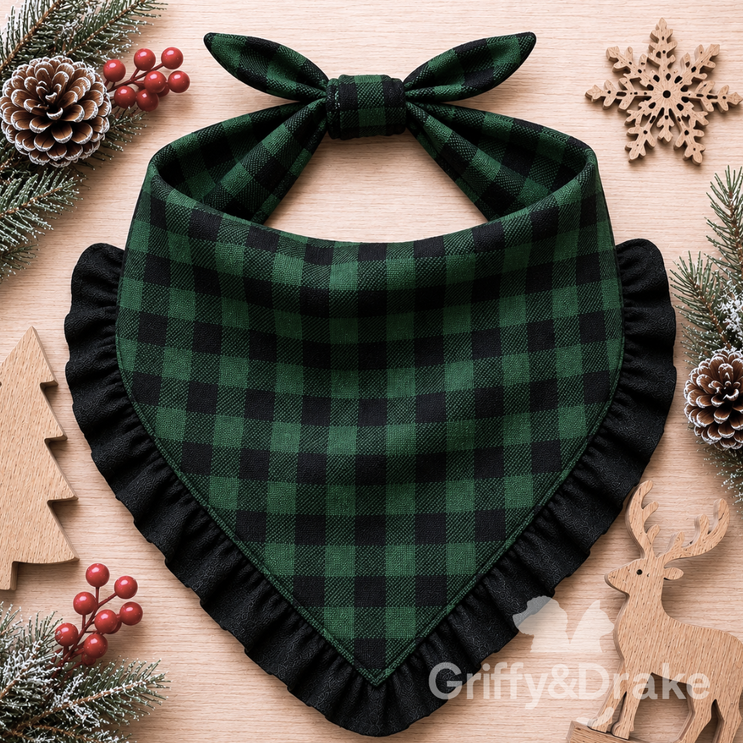 Cabin Fever Ruffle Bandana