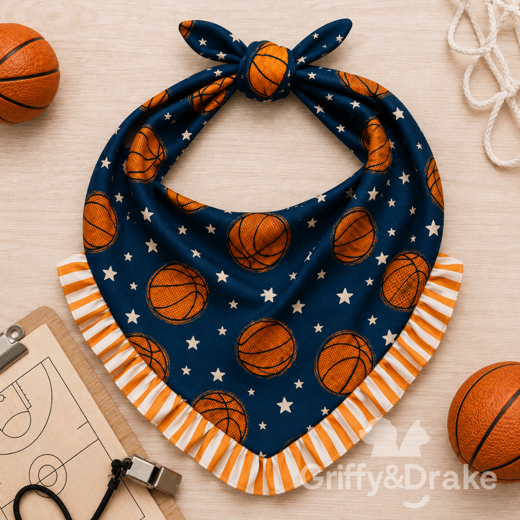 Courtside Cutie Ruffle Bandana