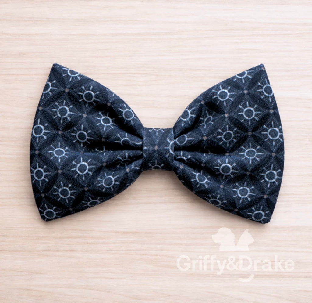 Sandstone Bloom Bow Tie