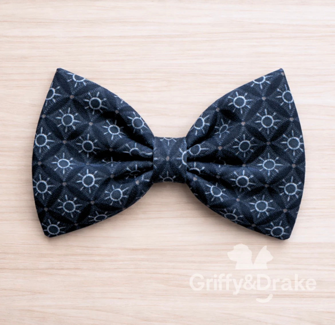 Sandstone Bloom Bow Tie