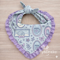 Winter Memories Ruffled Bandana