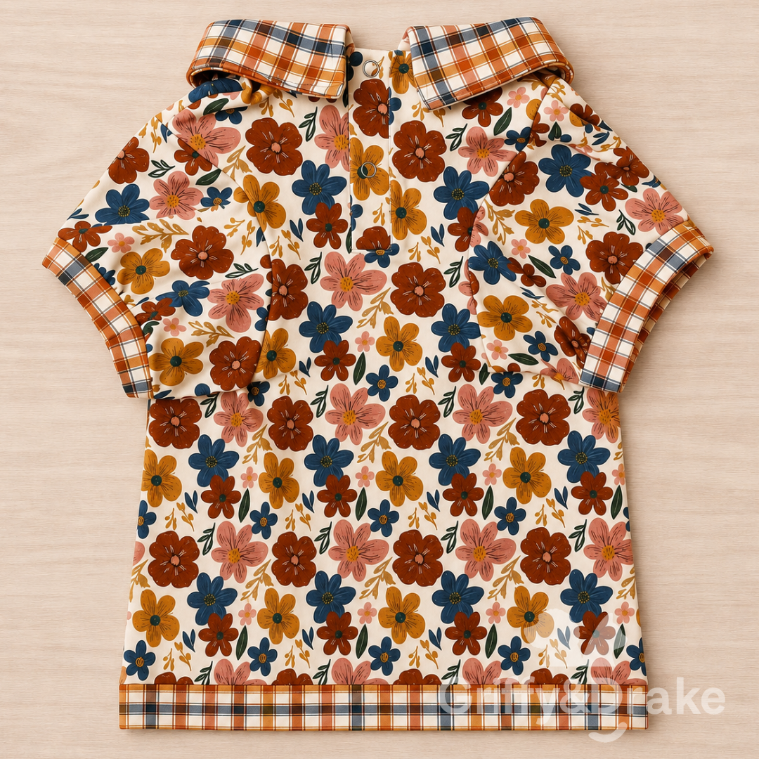 Fall Blooms Polo shirt