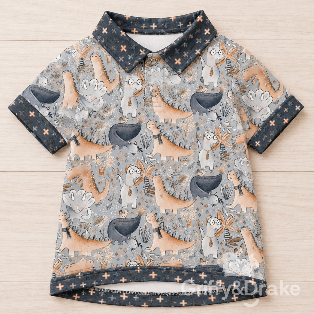 Jurassic Tails Polo Shirt