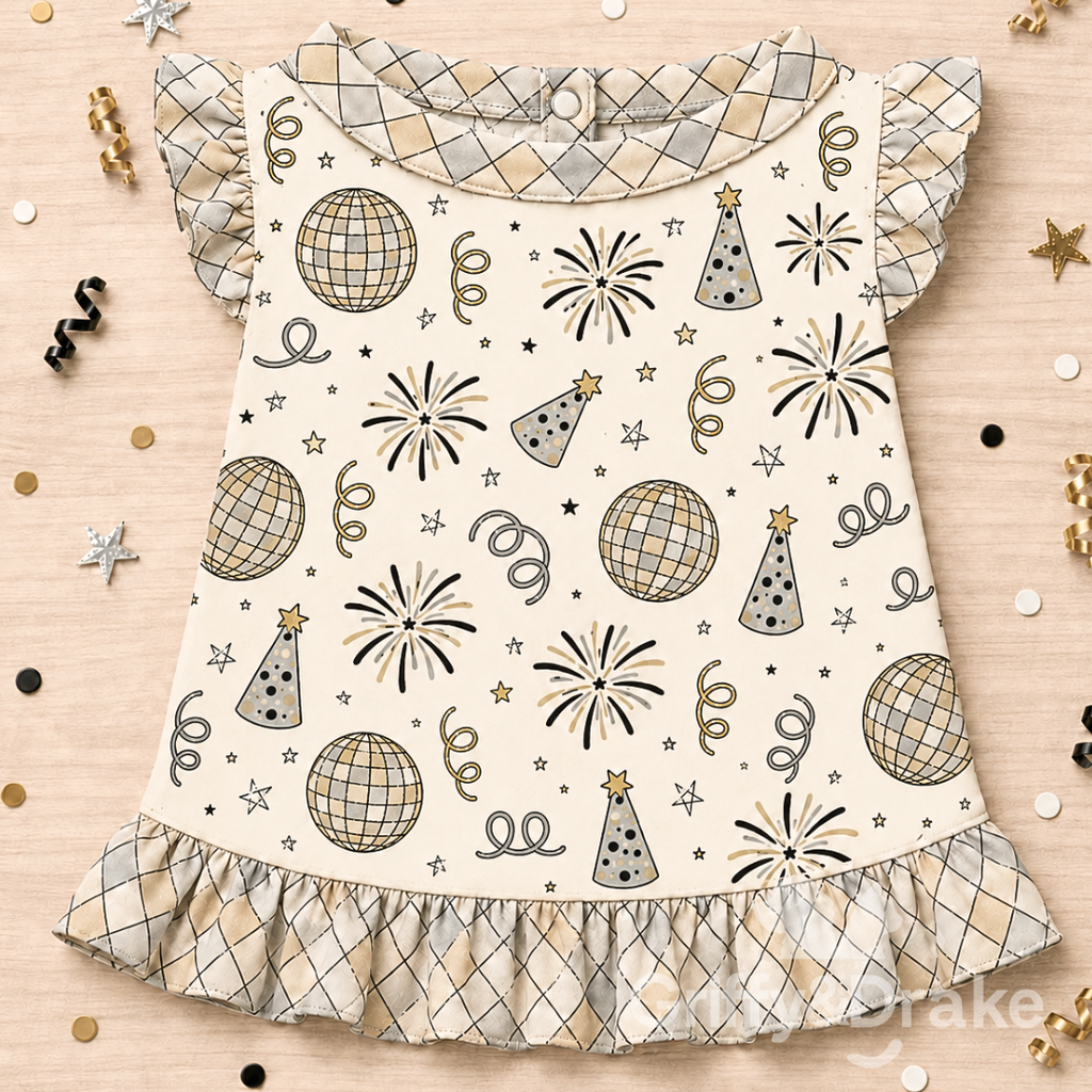 Midnight Magic Ruffle Shirt