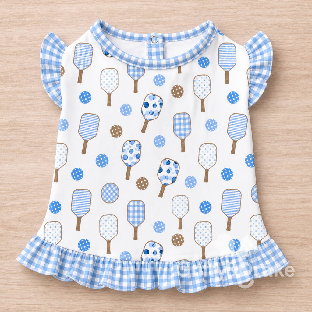 Pickleball Pals Ruffle Shirt