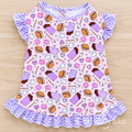 S'mores & Snuggles Ruffle Dress